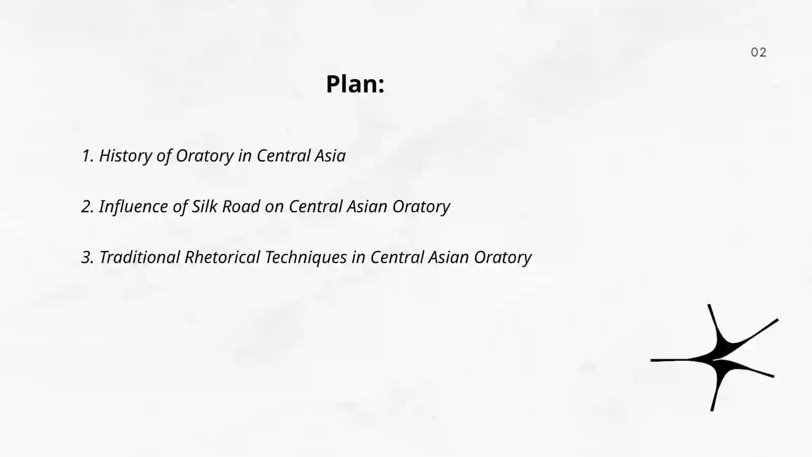 The art of oratory in Central Asia 2