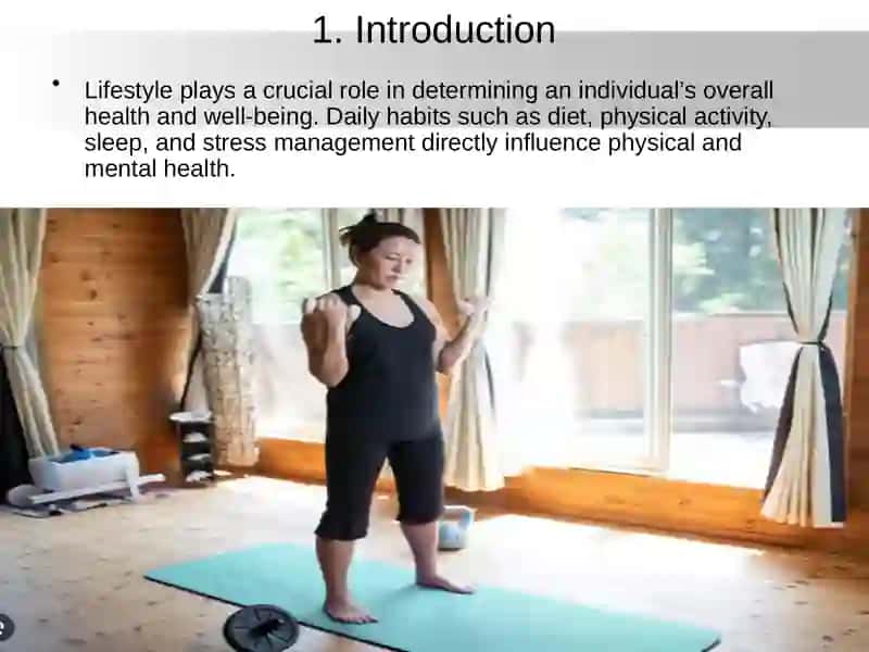 The Impact of Lifestyle on Health 2