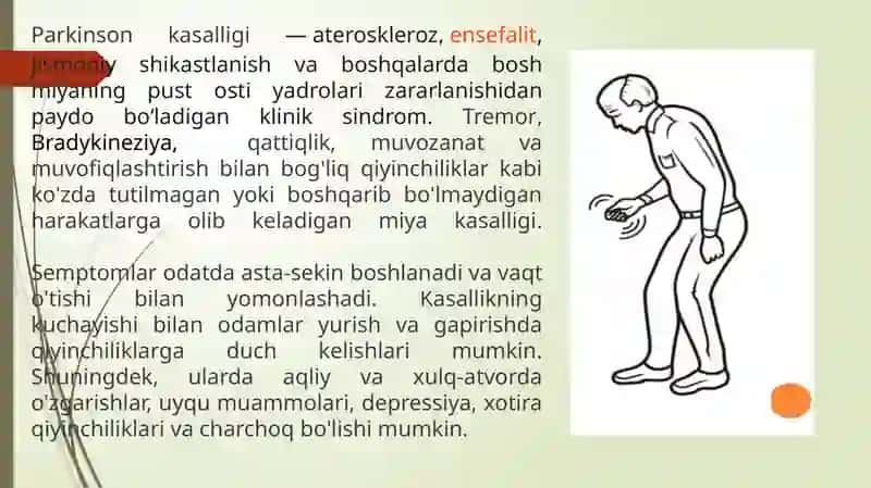 Parkinsonkasalligihaqidaumumiytushuncha 2