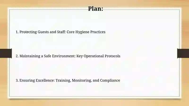Sanitary and Hygienic Requirements in the Hotels Industry 2