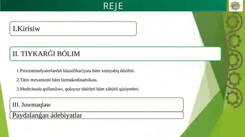 Psixostimulyatorlar 2
