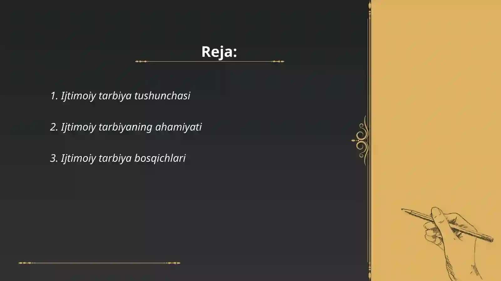 Ijtimoiy tarbiya va uning bosqichlari 2