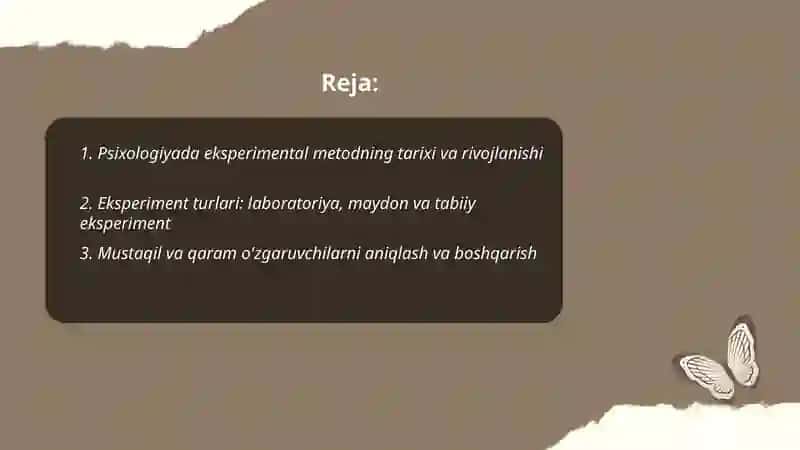Psixalogiyada ekismiriment metodi 2