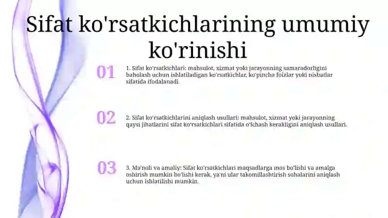 Sifat Ko’Rsatkichlarini Aniqlash Usullari 2