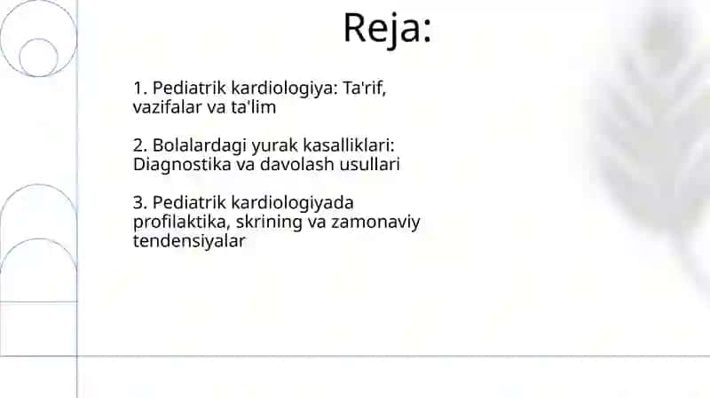 Pediatrik kardiologiya 2