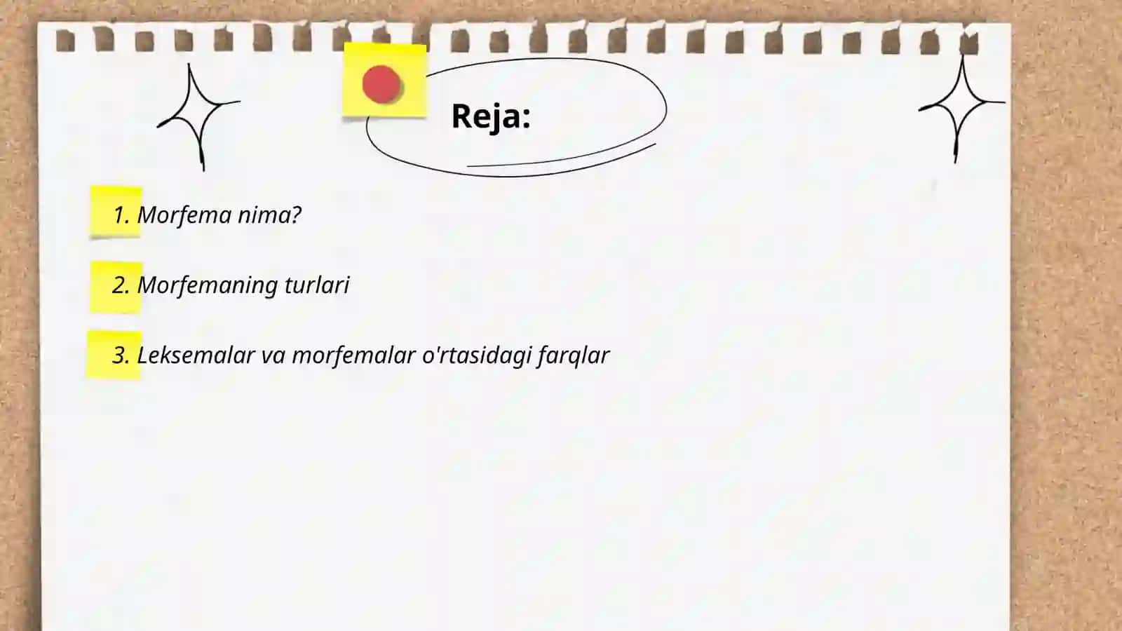 Morfema va uning turlari 2