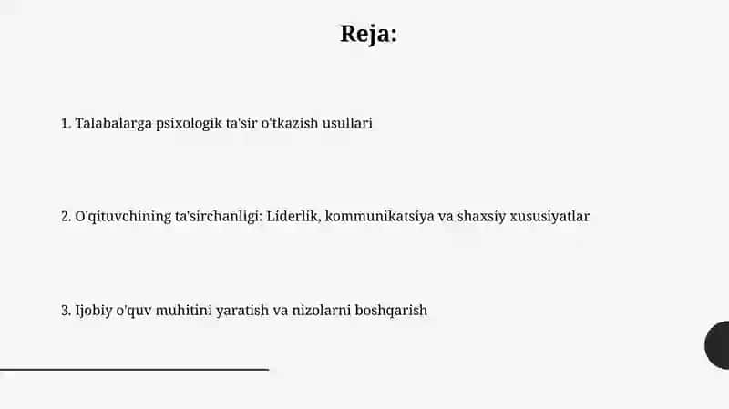 Boshqaruv psixologiyasi 2