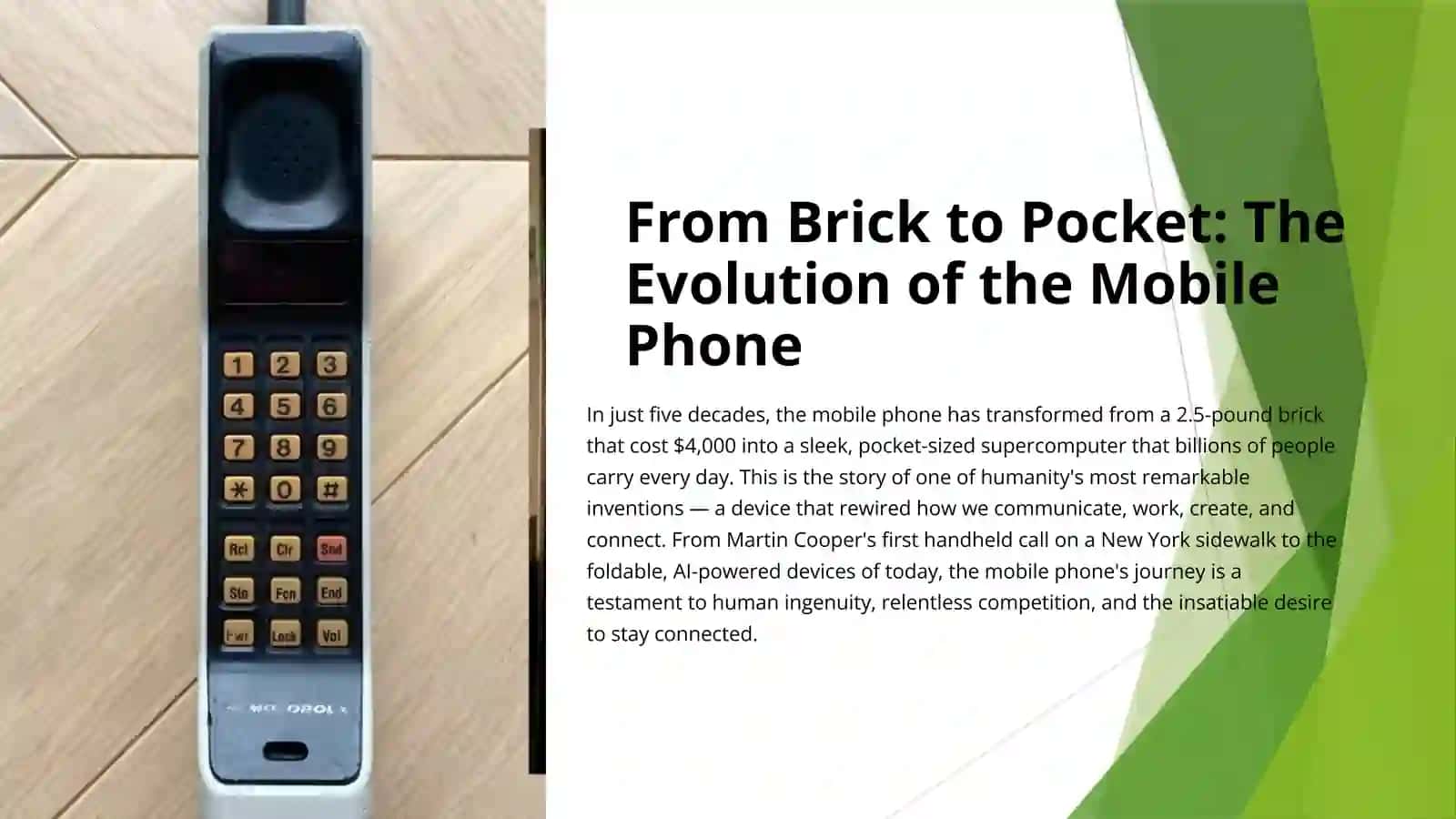 History of mobile phone 2