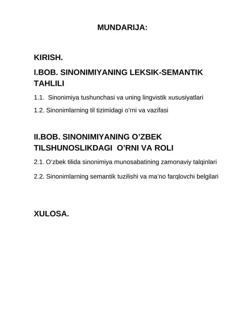 O'zbek tili va adabiyoti kurs ishi 2