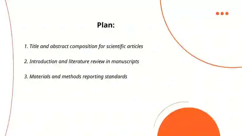 Title and abstract composition for scientific articles 2