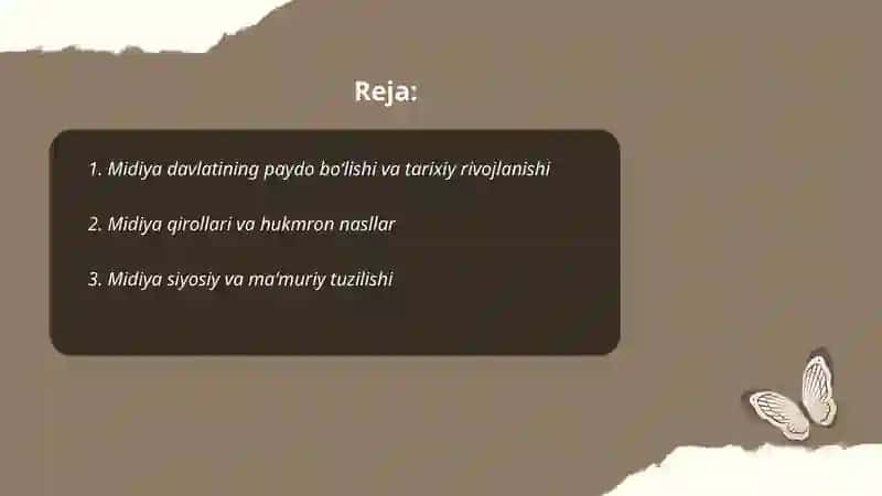 Qadimgi Midiya davlati 2