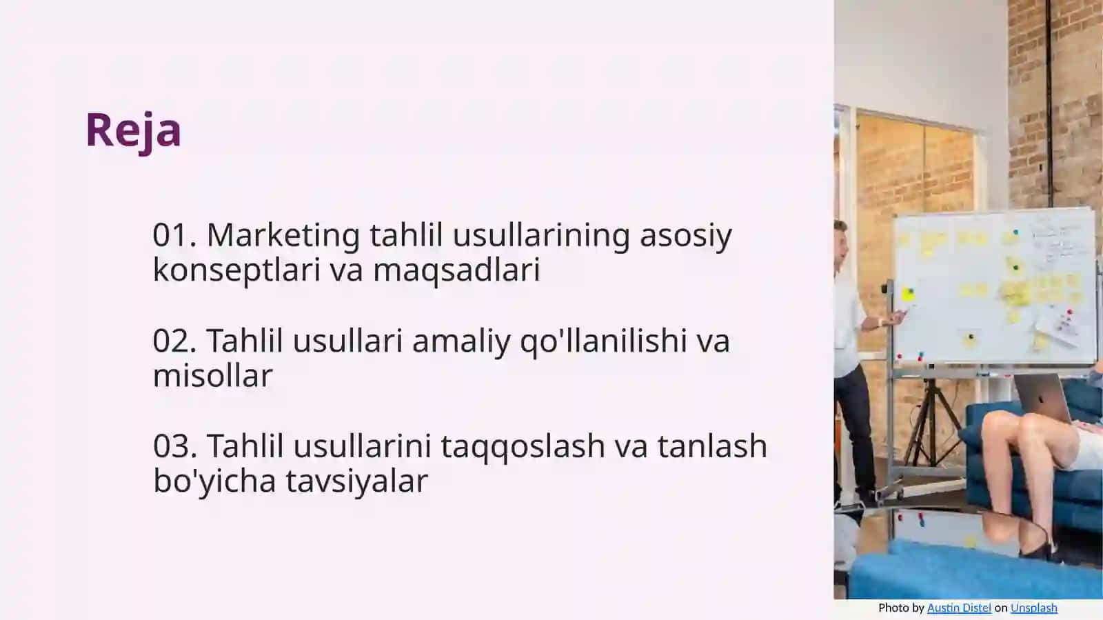 Marketing tahlil usullari 2