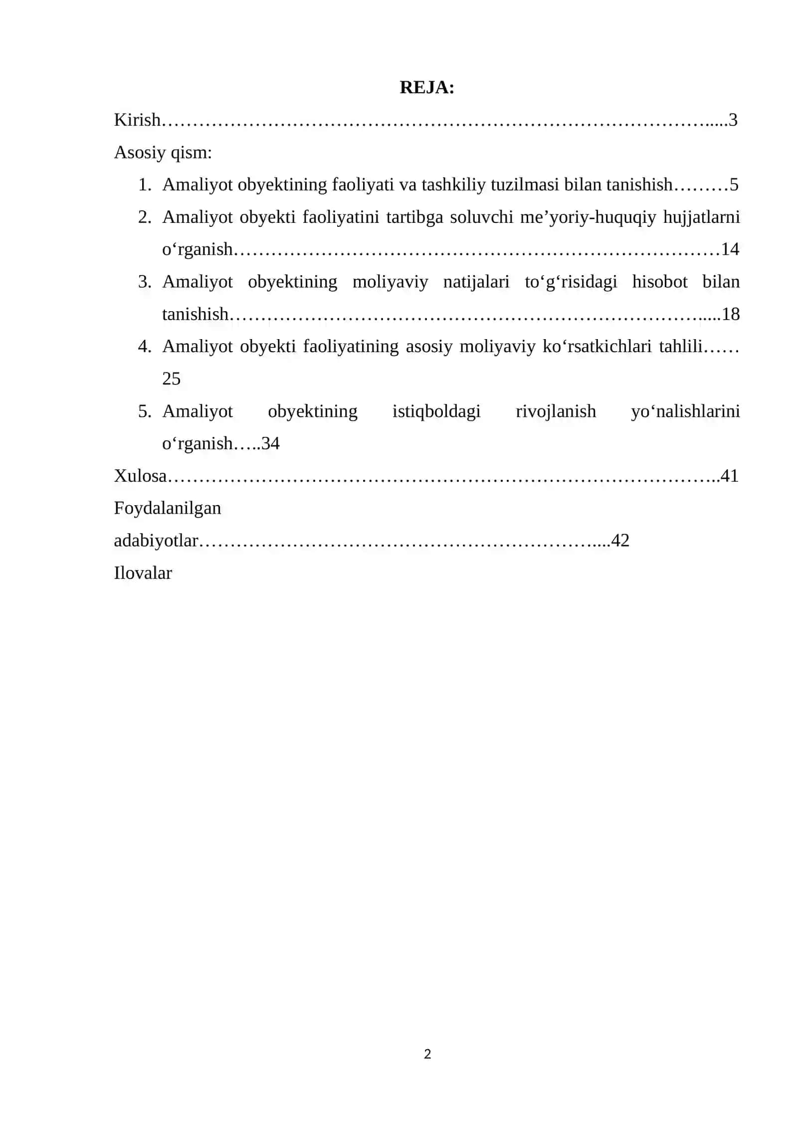 Ishlab chiqarish amaliyoti bo‘yicha HISOBOT 2