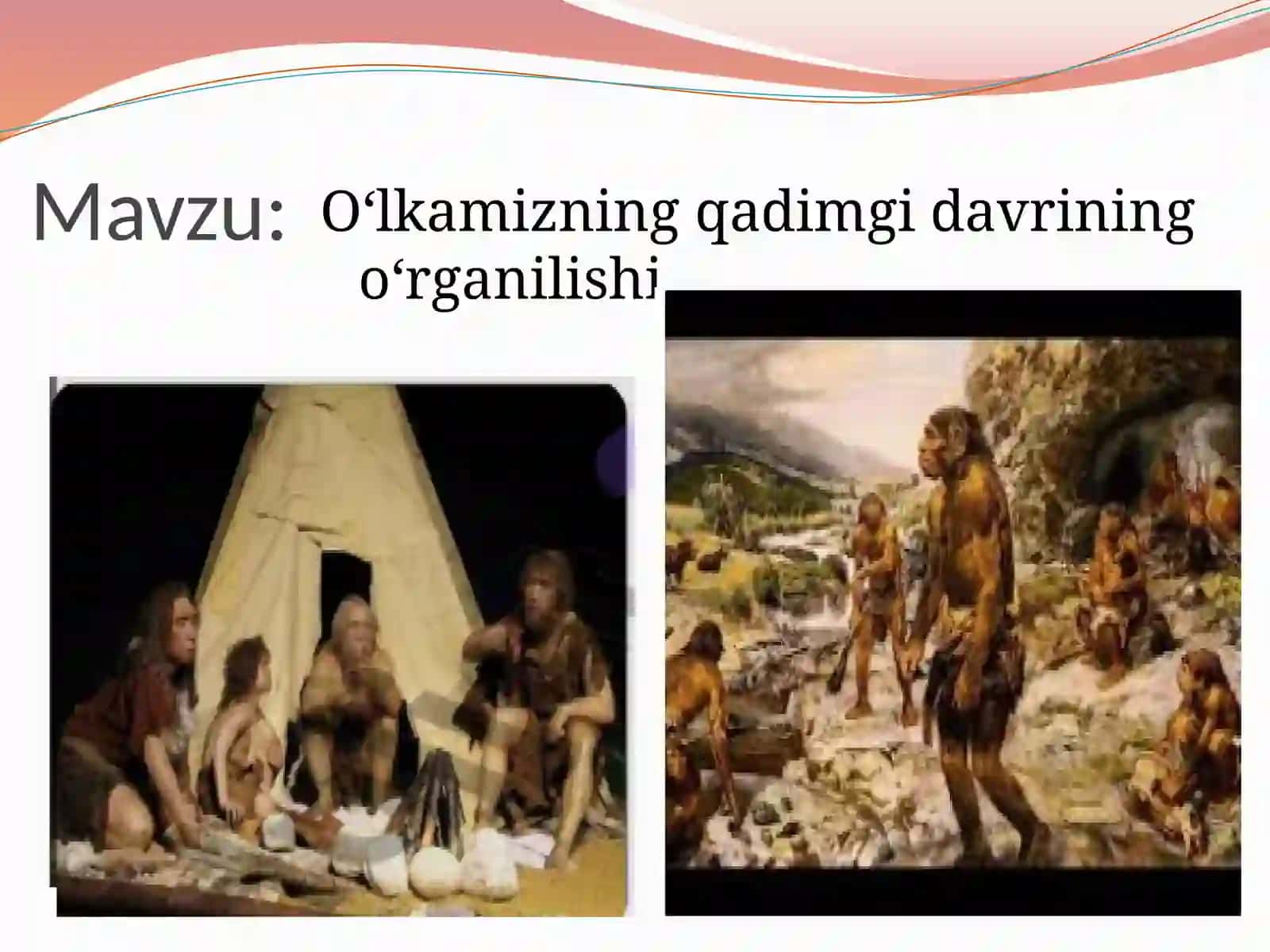 O‘lkamizning qadimgi davrining o‘rganilishi 2