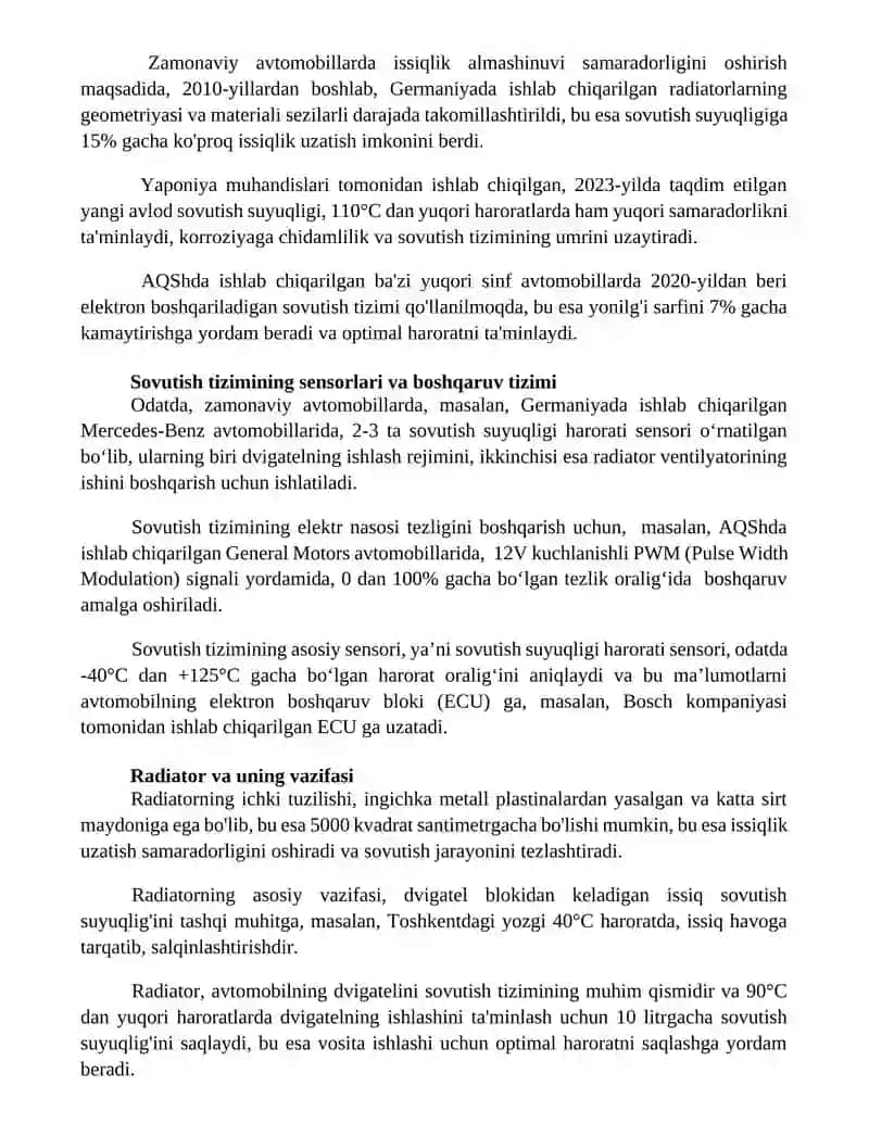 Sovutish tizimi 2