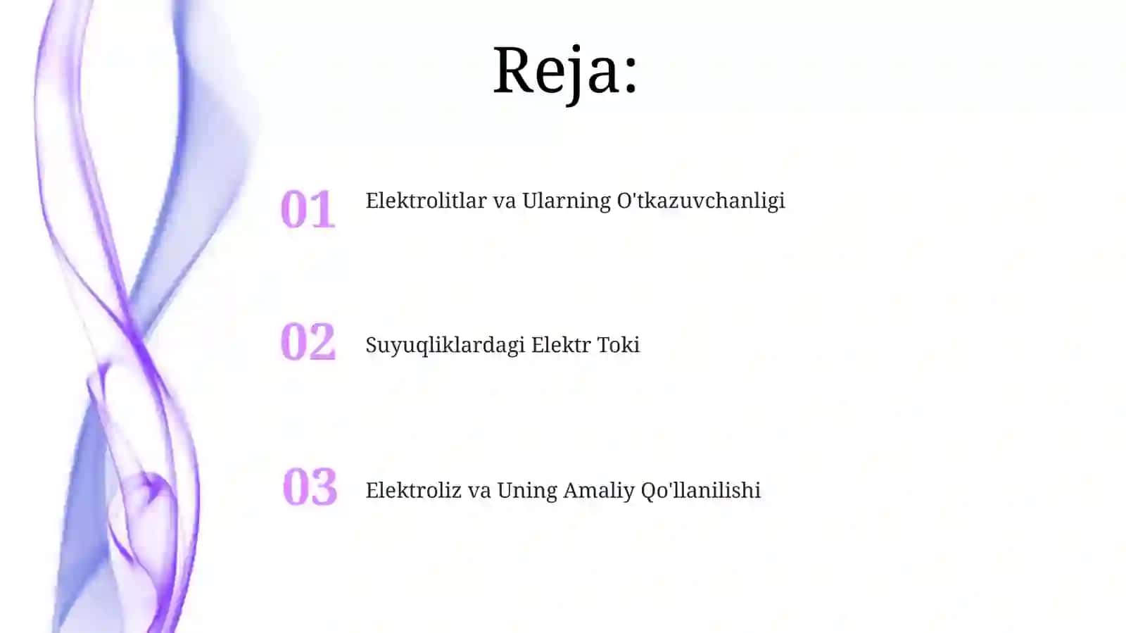 Suyuqliklarda elektr toki 2