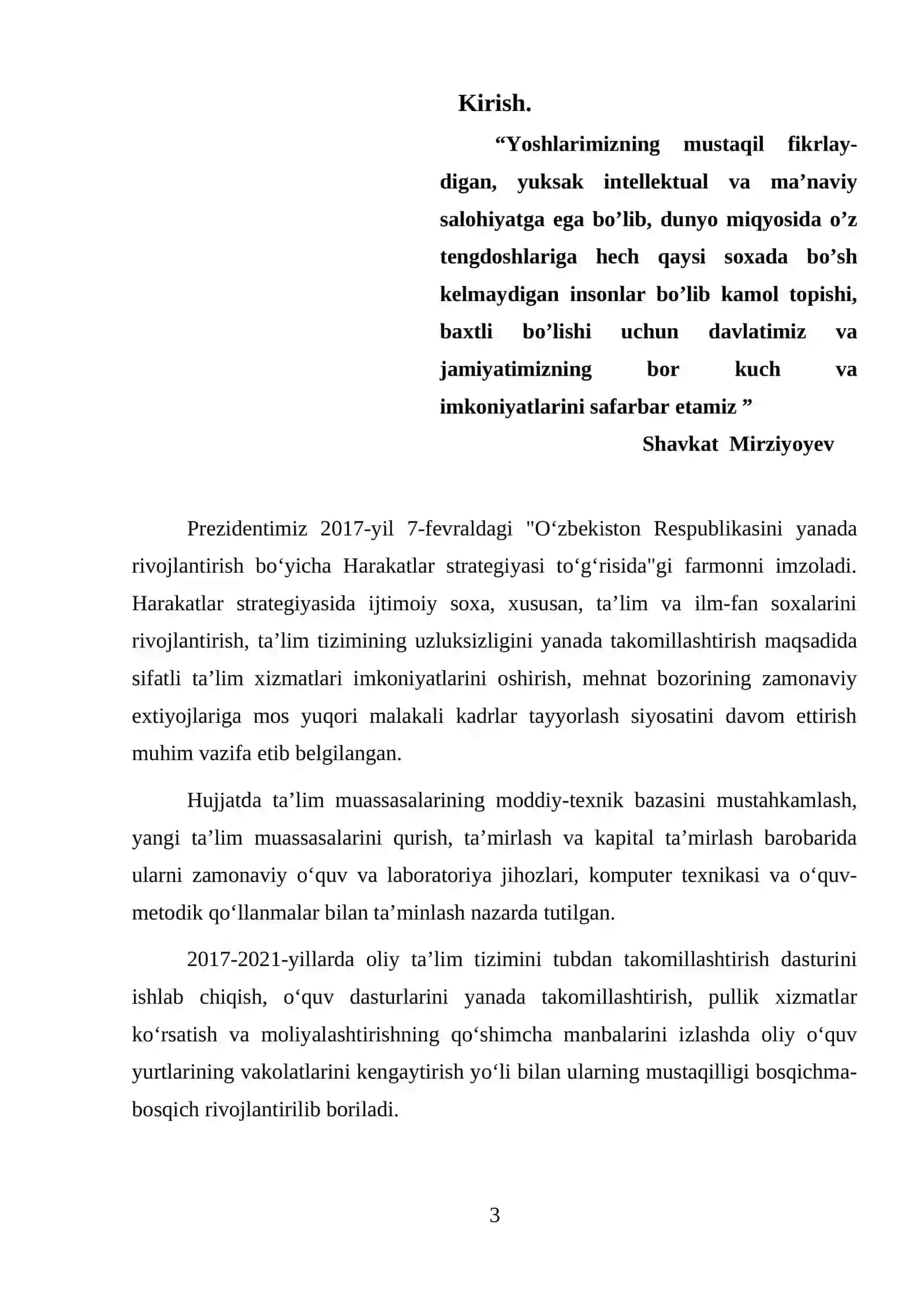 Yoshlarimizning mustaqil fikrlay-digan 2