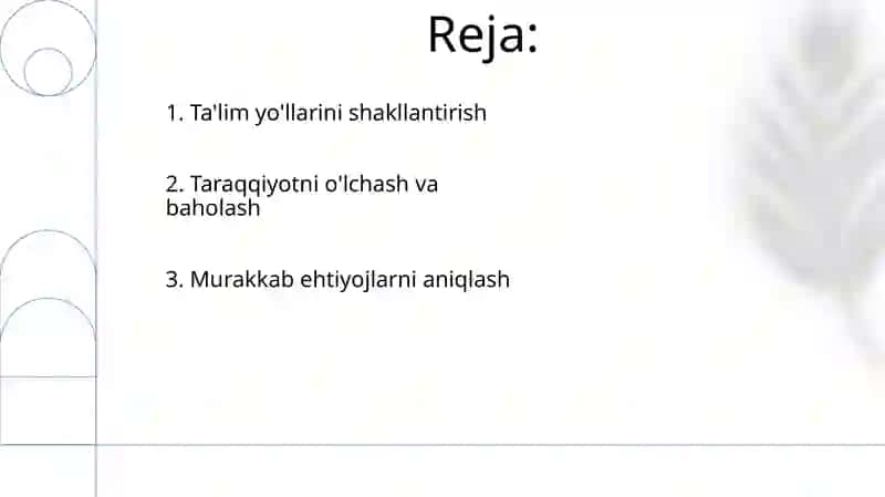 Inklyuziv Sinf Strategiyalari 2