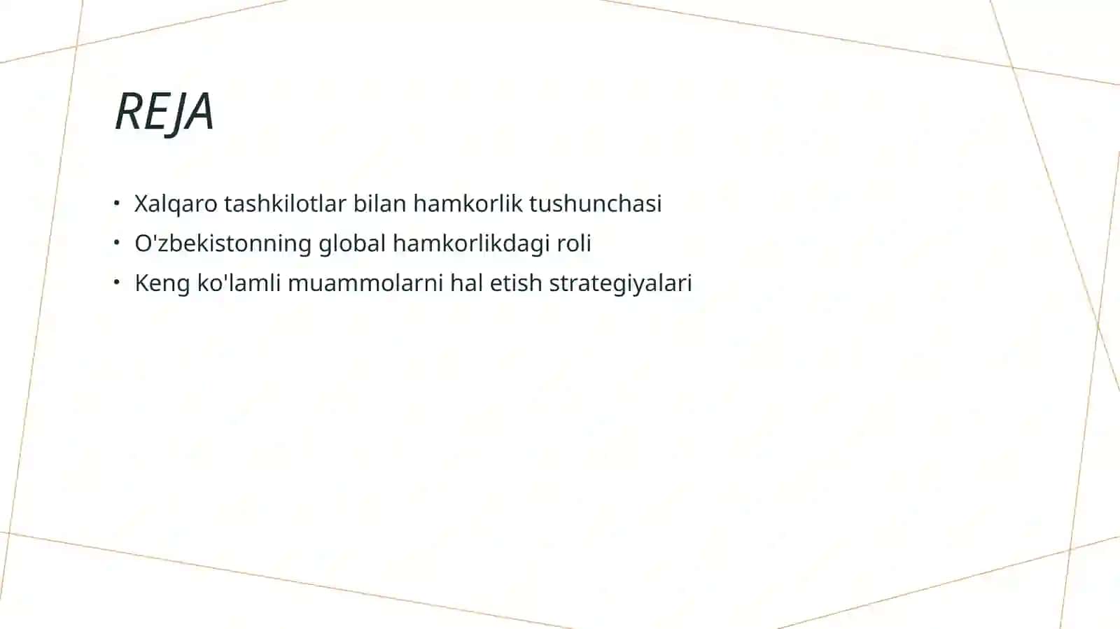 Xalqaro tashkilotlar bilan hamkorlik 2