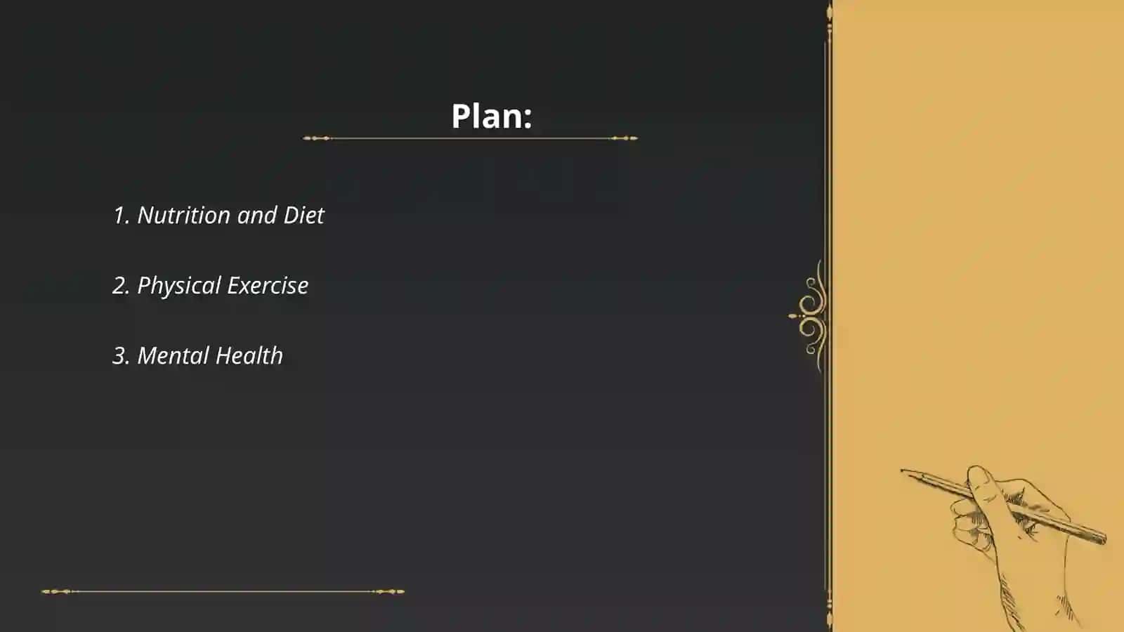 A healthy body 2