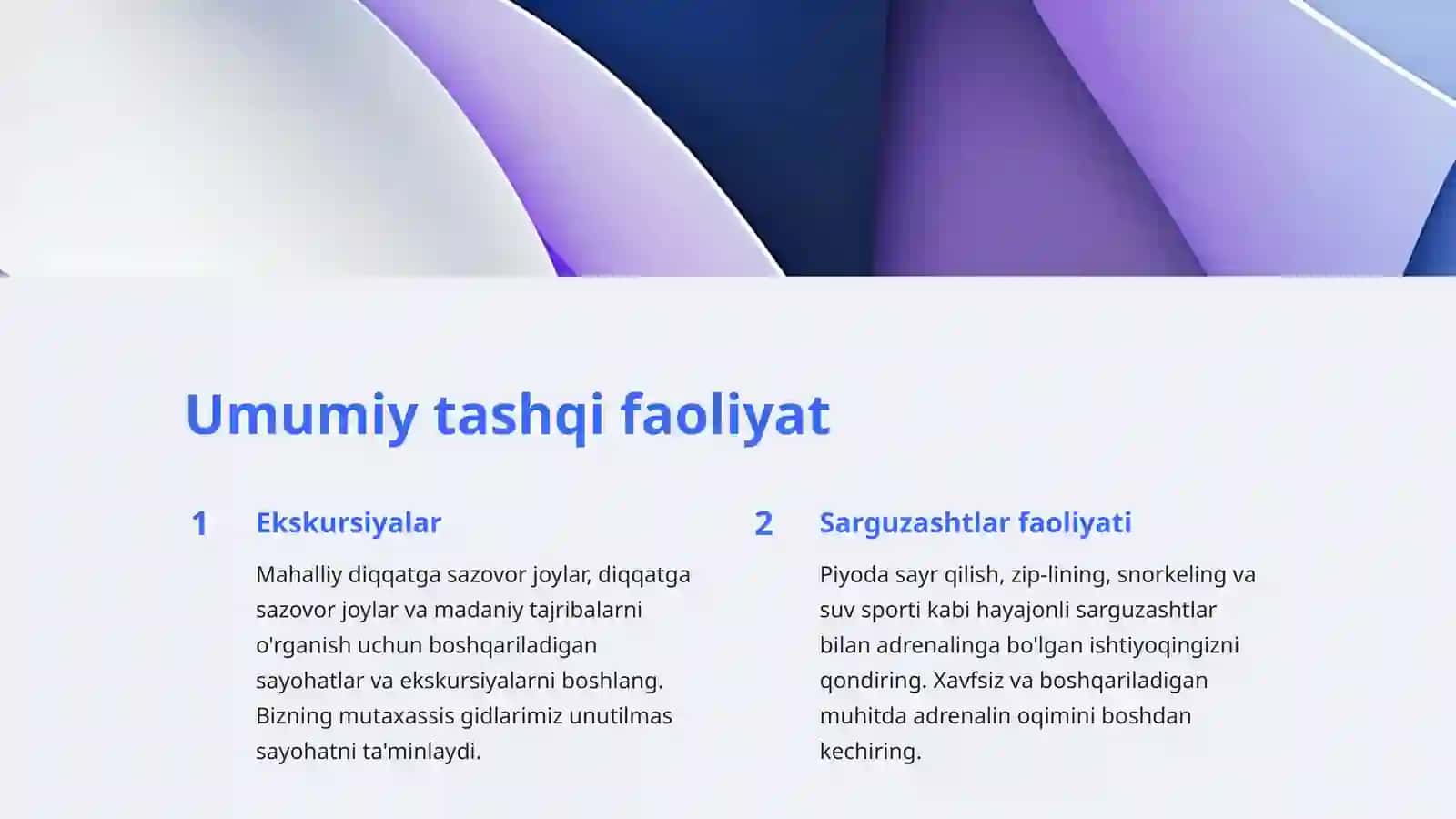 Mehmonxonalarda tashqi faoliyat xavfsizligi 2