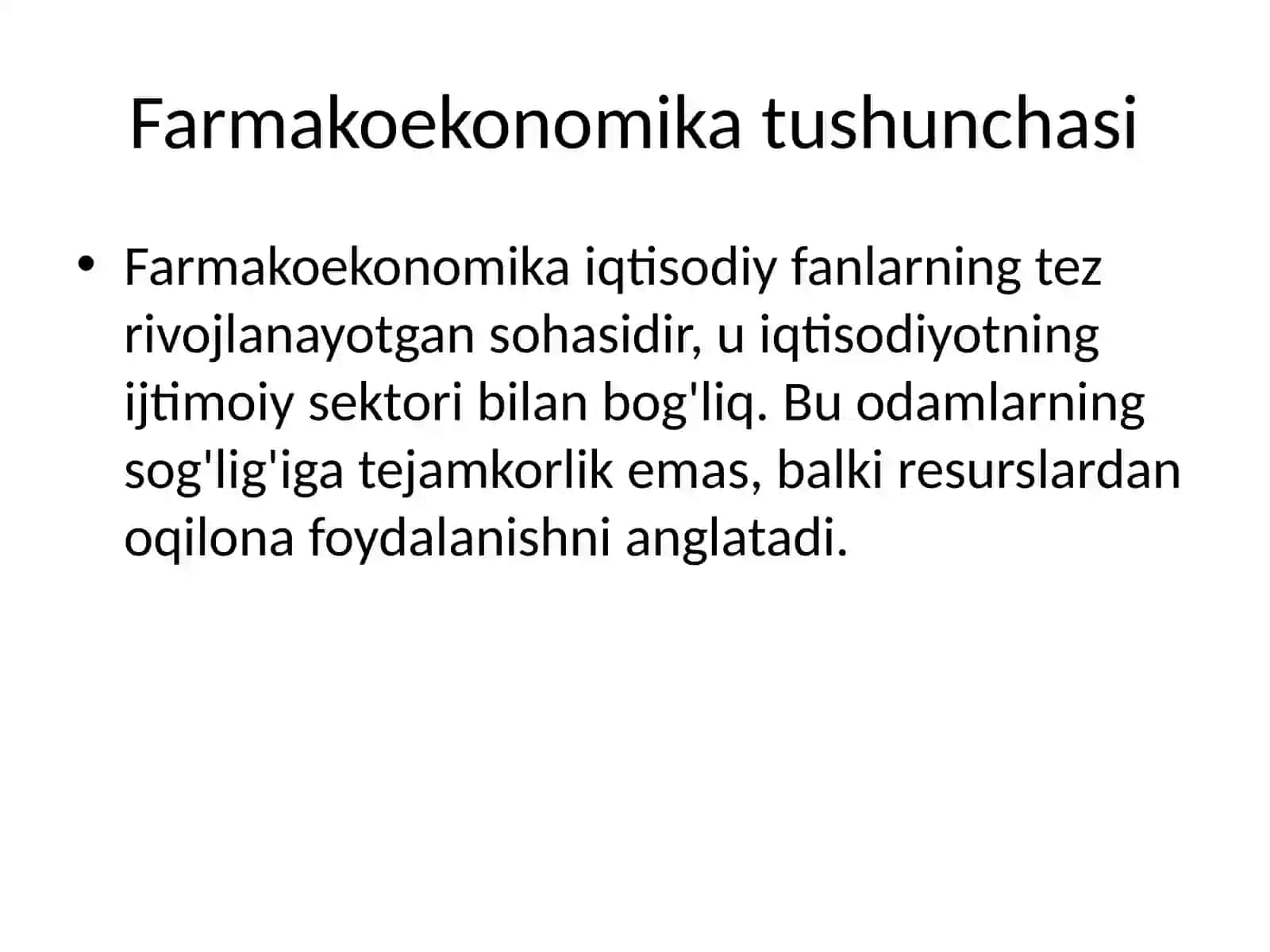 Farmakoekonomika 2