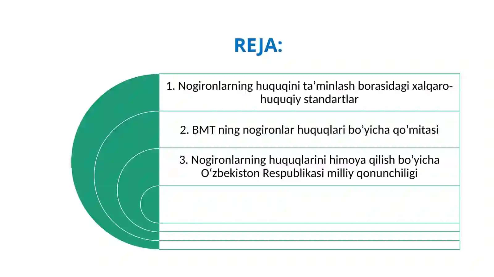Nogironlar huquqlarini himoya qilish. Yangi avlod inson huquqlari – somatik huquqlar 2