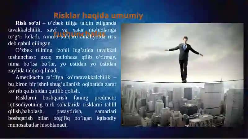 Mulkiy va shaxsiy sug'urtalarni boshqarish 2