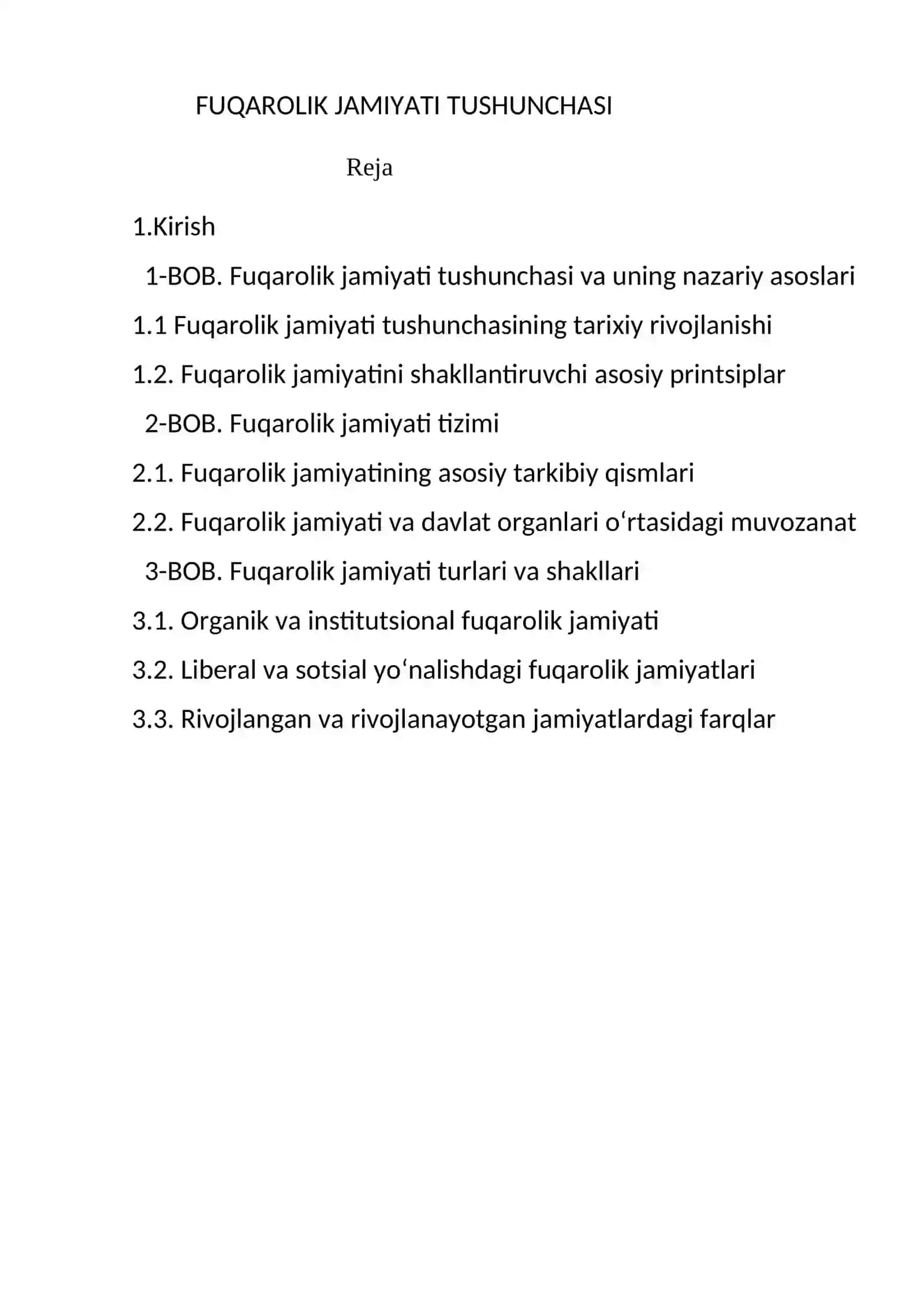 Fuqarolik jamiyati tushunchasi 2