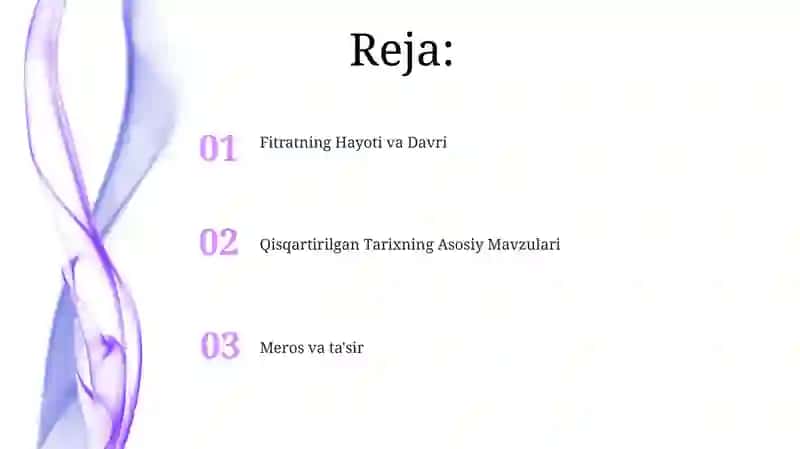 Abdurauf Fitratning Muxtasar Islom Tarixi Risolasi 2