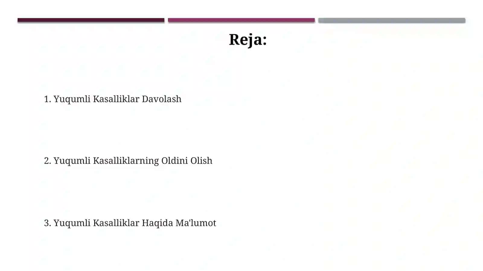 Yuqumli Kasalliklar Davolash 2