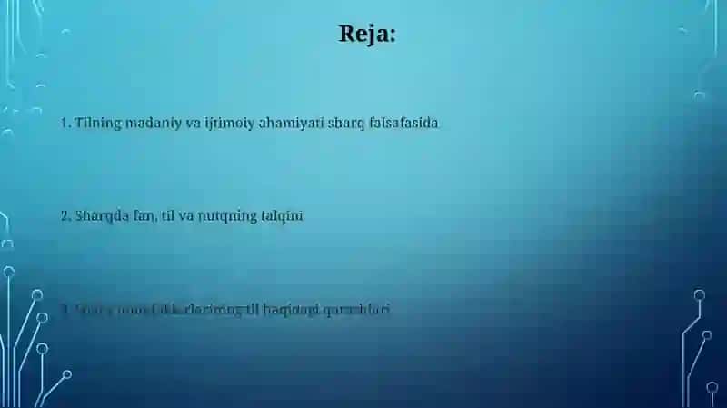 Sharqda Ilm-fanning Til Orqali Talqini 2