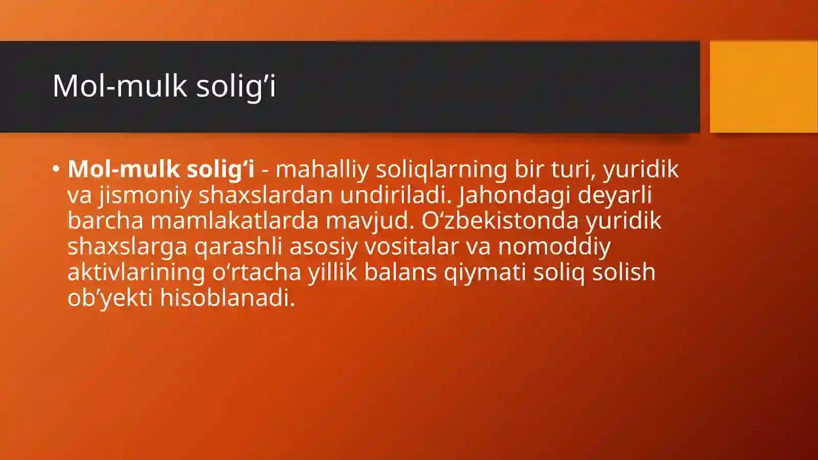 Mol-mulksolig’i 2