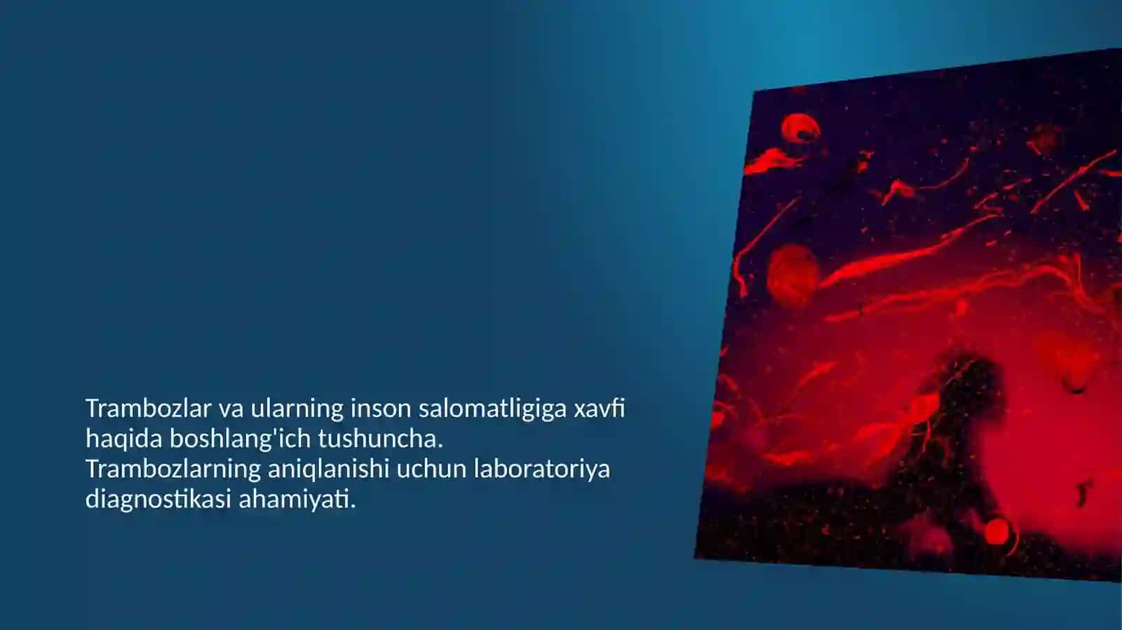 Trambozlar labarator diagnostikasi 2