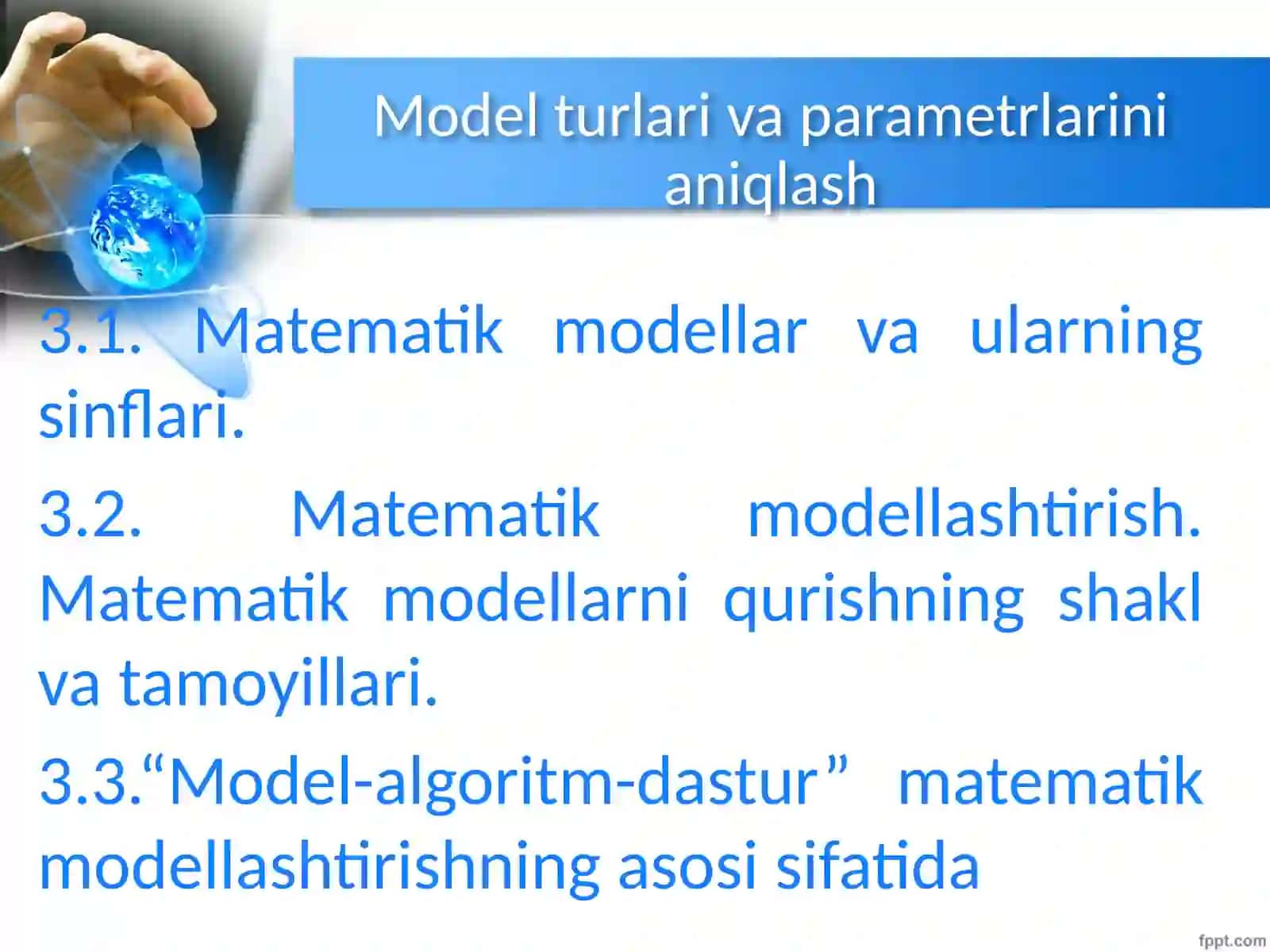 Biznes jarayonlarni modellashtirish va prognozlash 2