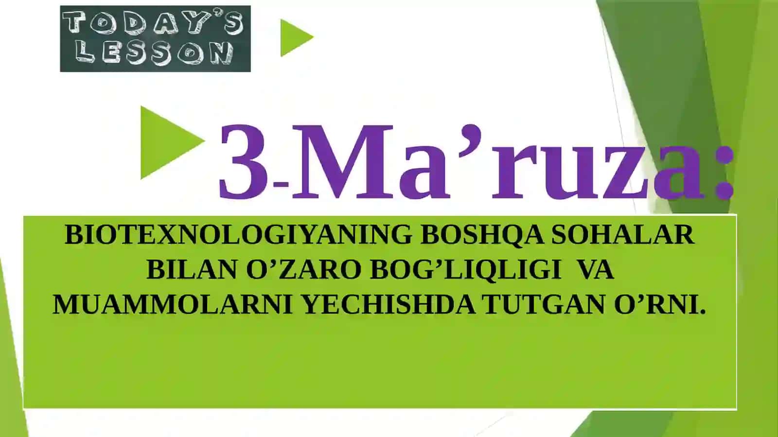 BIOTEXNOLOGIYA 2