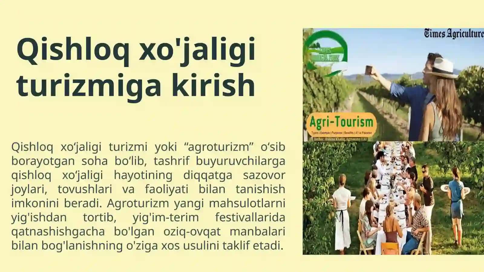Qishloq turizmi 2