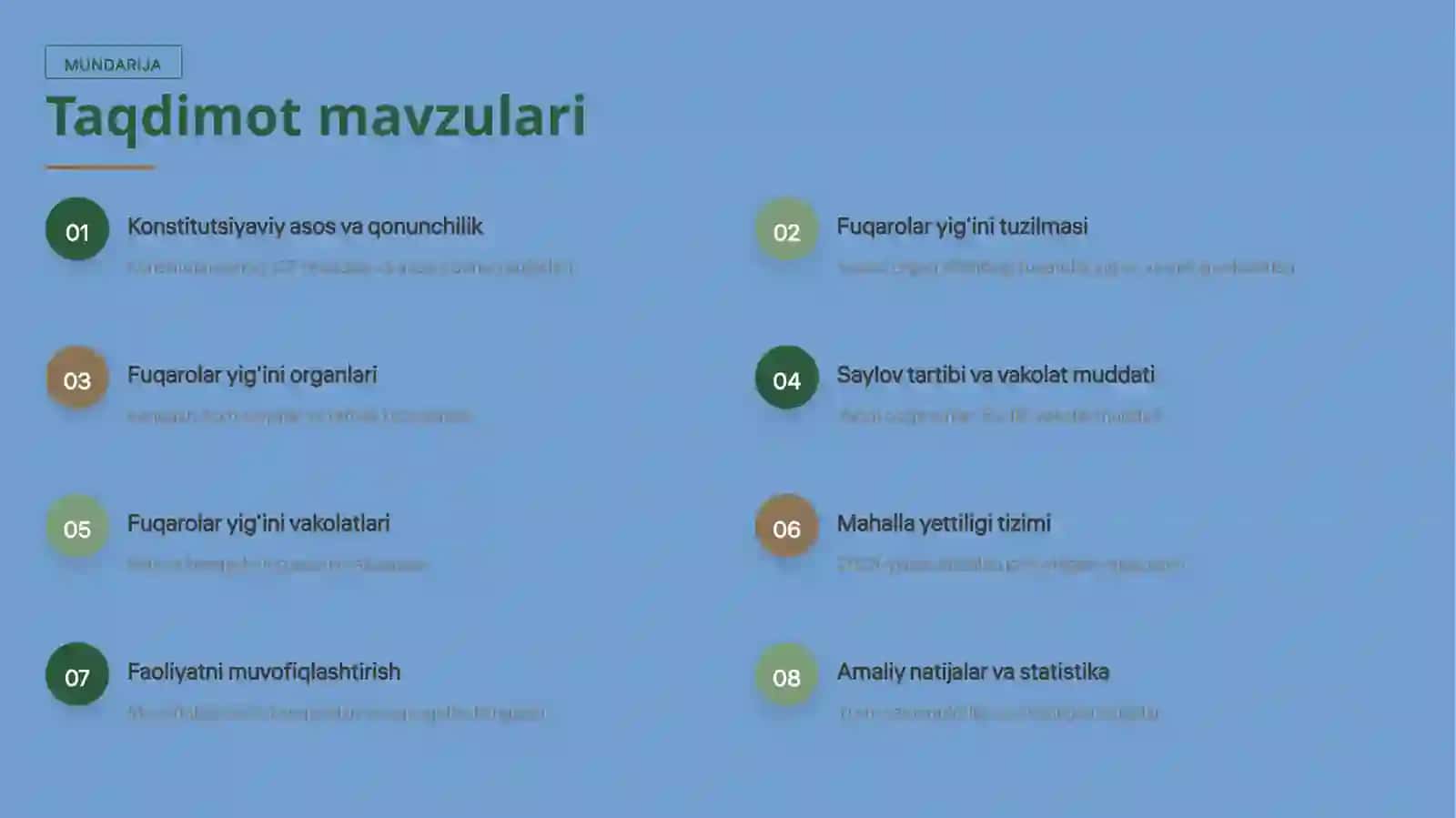 Fuqarolar yig'ini organlarining faoliyatini tashkil etish 2