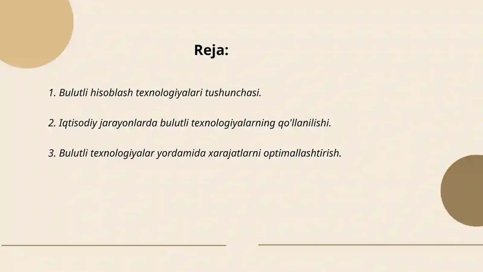 Bulutli hisoblash texnologiyalari 2