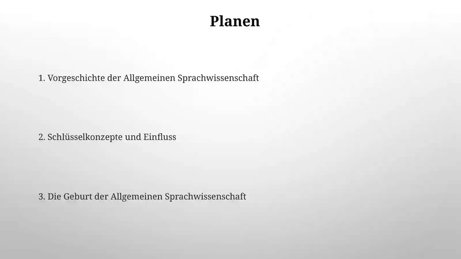 Die Entstehung der Allgemeinen Sprachwissenschaft 2
