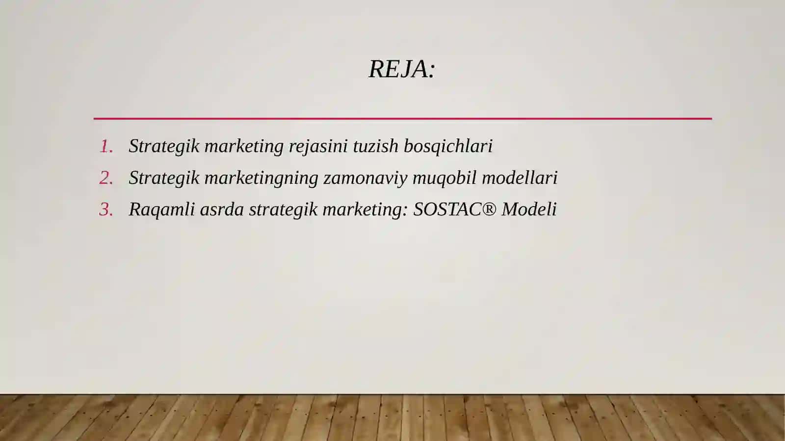 Strategik marketing 2