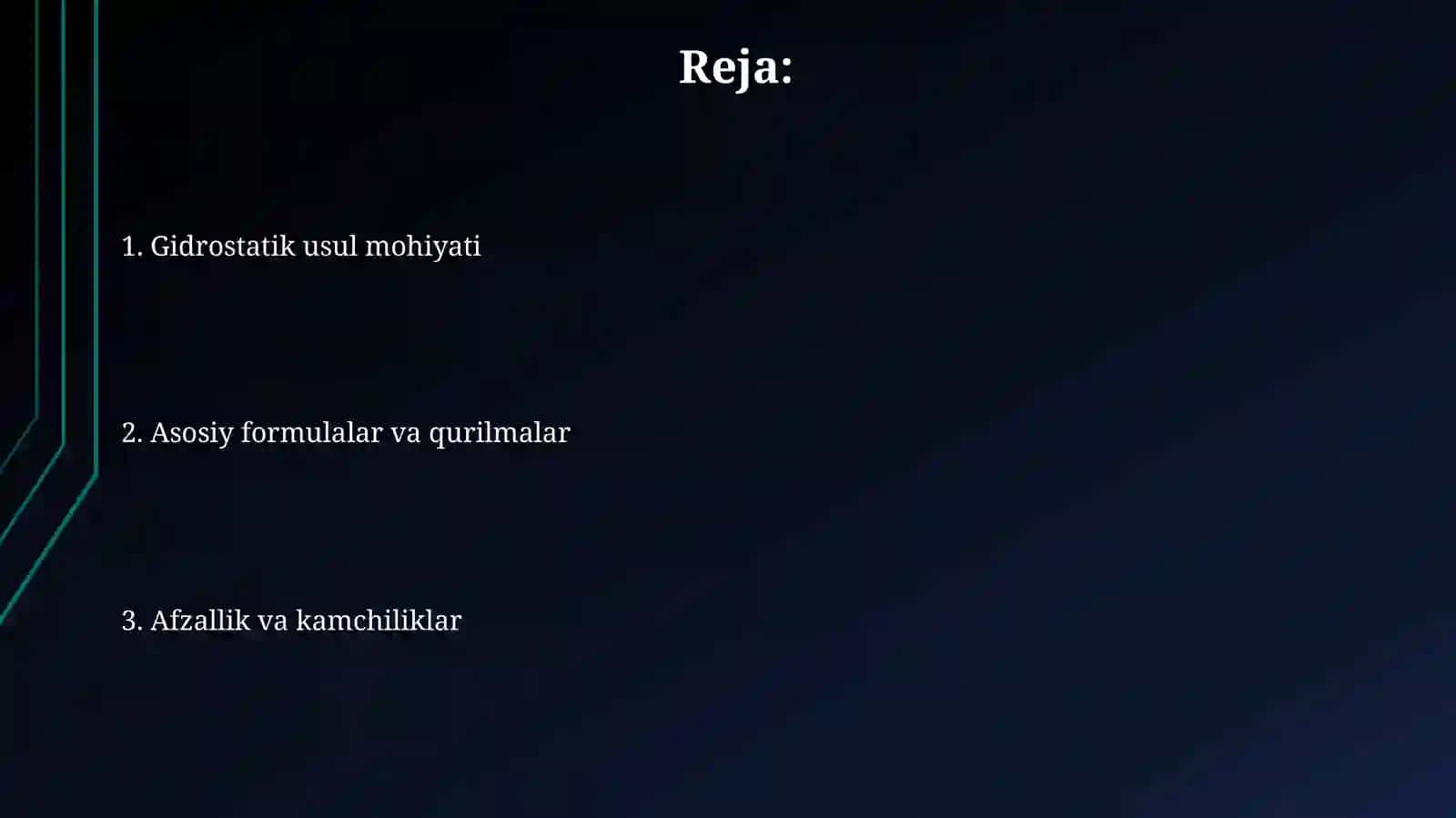 Gidrostatiksatho'lchashlar 2