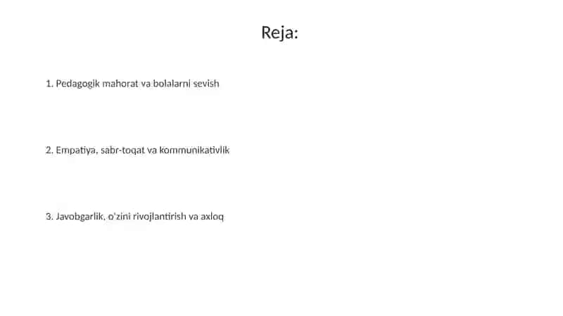 Pedagogik mahorat 2