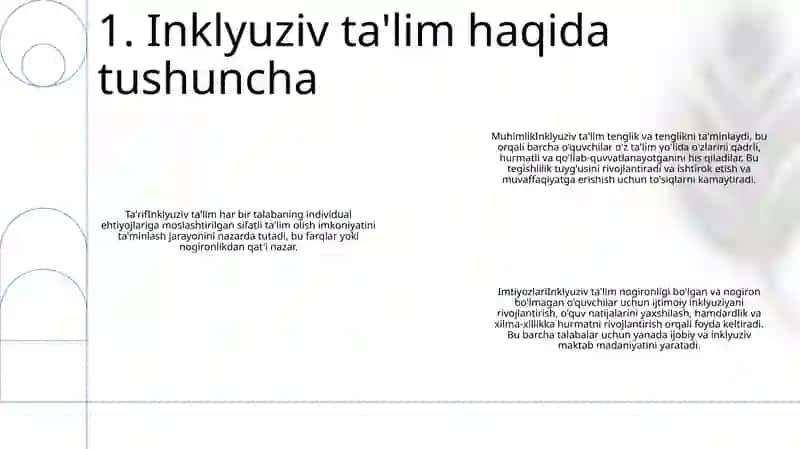 Inklyuziv TaʼLim 2