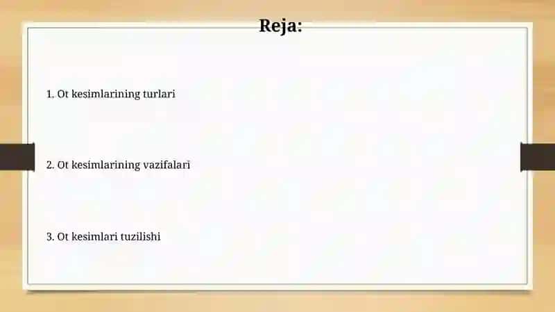 Ot kesimlarining tarjimasiga oid masalalar 2