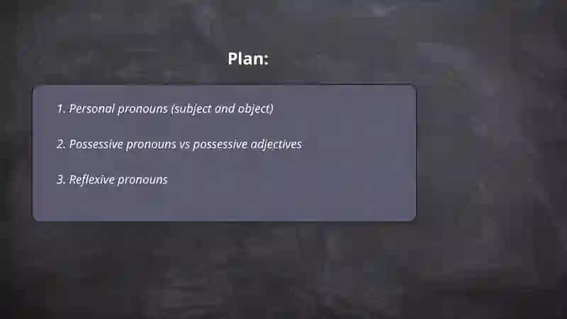 Pronouns 2