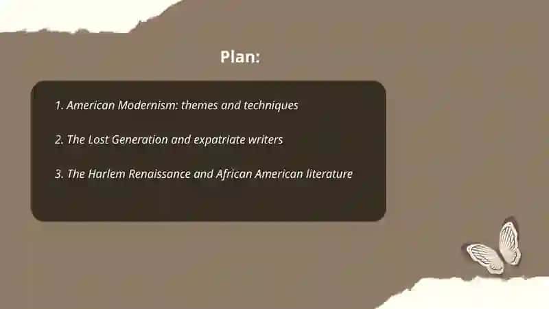 Literature in America in the first half of twentieth century 2