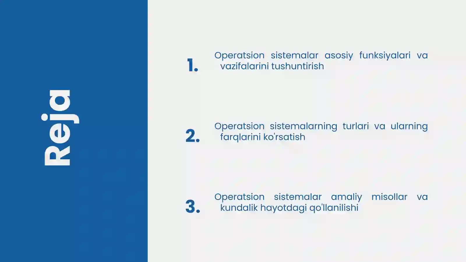 Operatsion sistemalar va ularning turlari 2