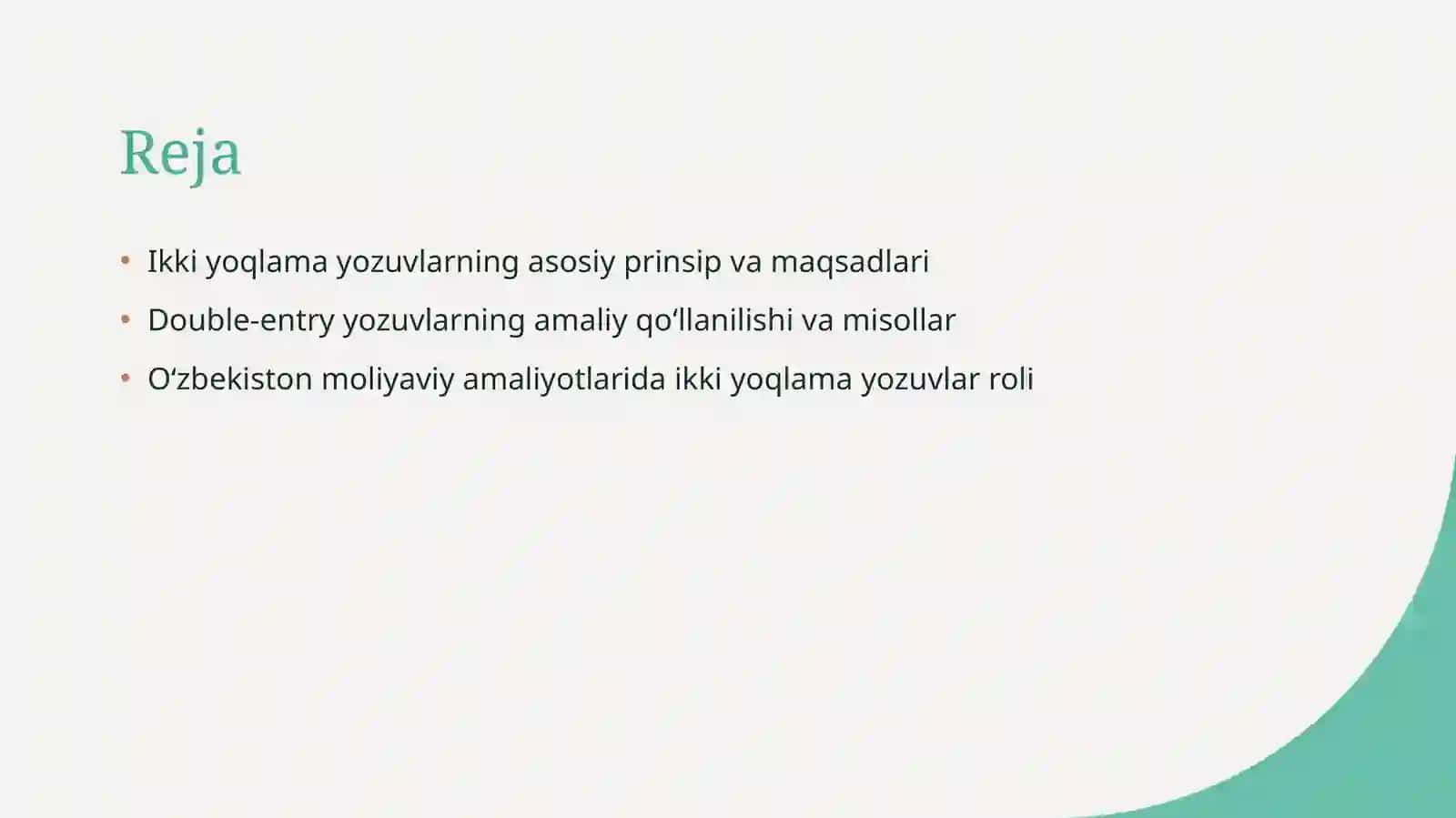 ikki yoqlama yozuvning mazmuni va qo'llanishi 2