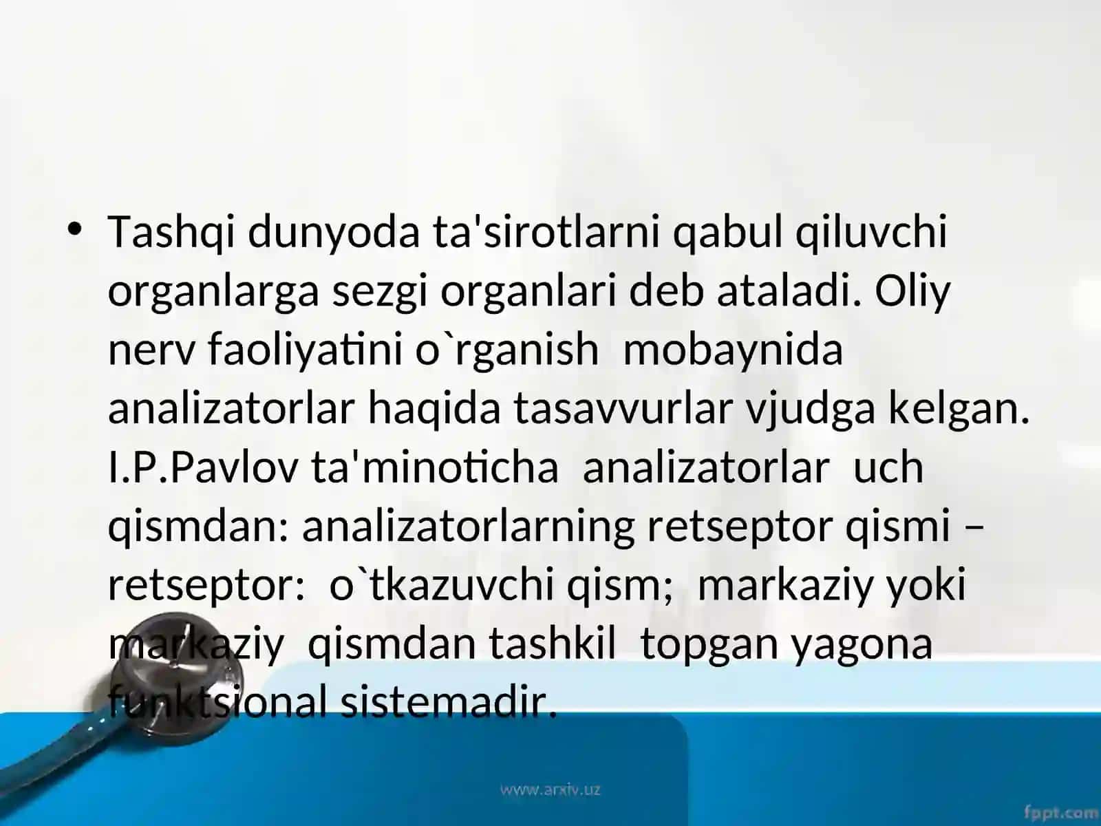 Analizatorlar haqida tushuncha 2